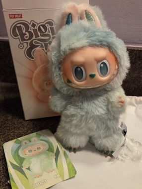 Unopened Pop Mart Big Into Energy Serenity Plush Vinyl Figure - Mint Green